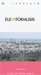 Mobile Screenshot of elevatormusik.com